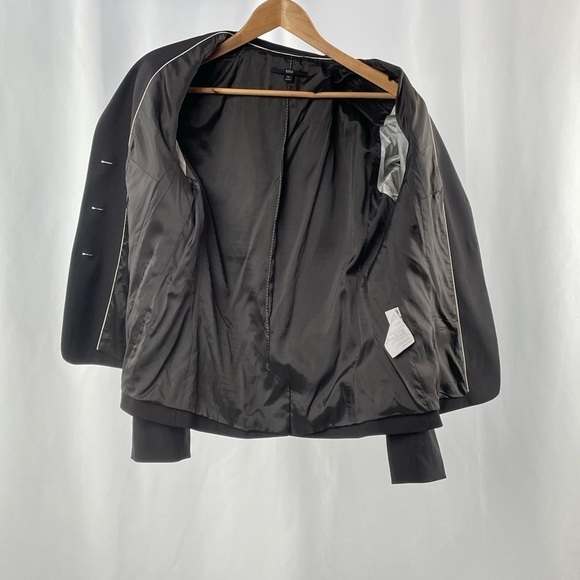 BOSS Hugo‎ Boss Jena Wool Blend Blazer in Black Size 12 - Picture 3 of 9